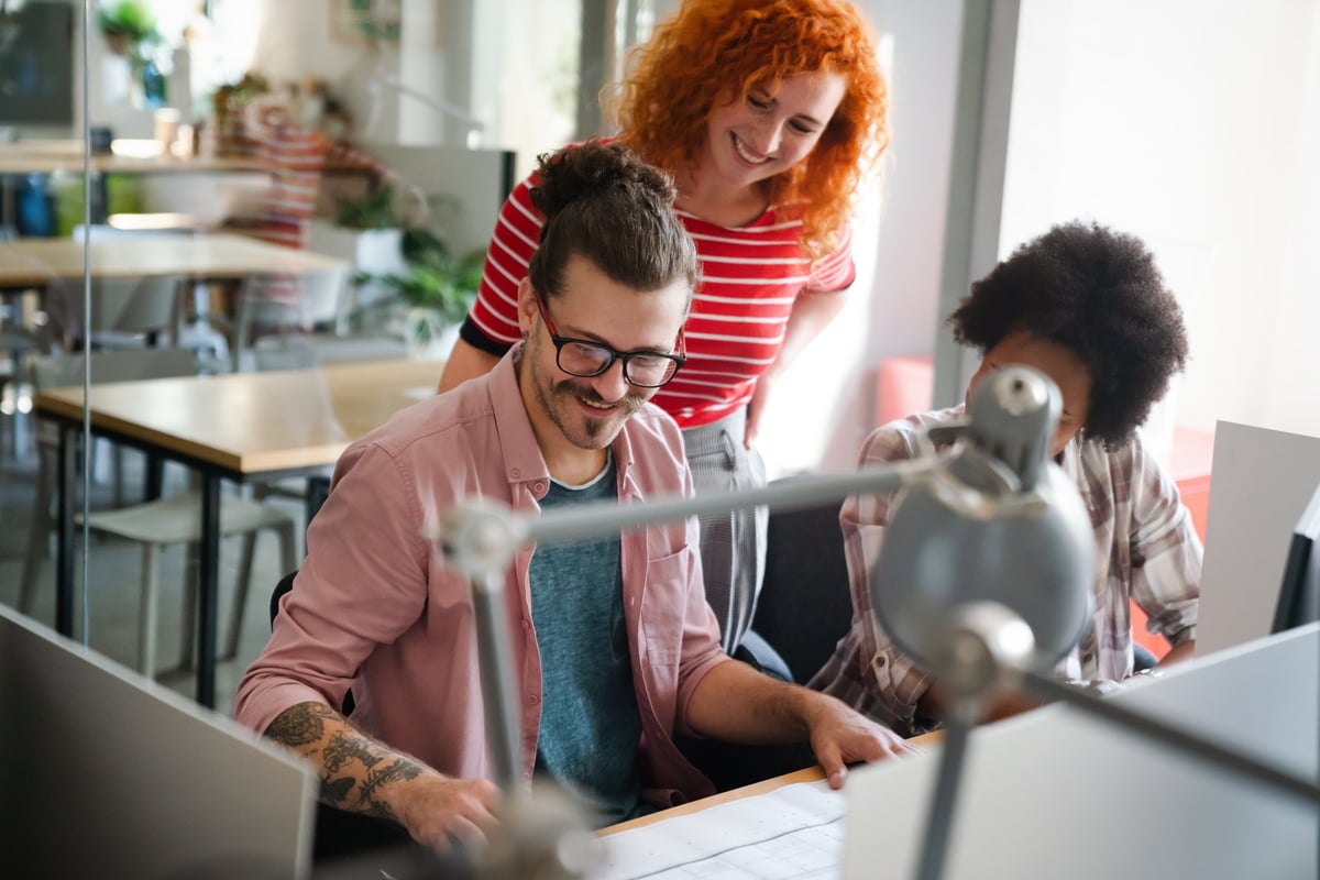Software engineers building a high-performance web platform